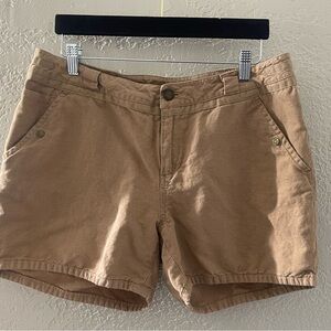 Bob Timberlake Linen Blend Casual Women's Brown Shorts‎ Size 12
